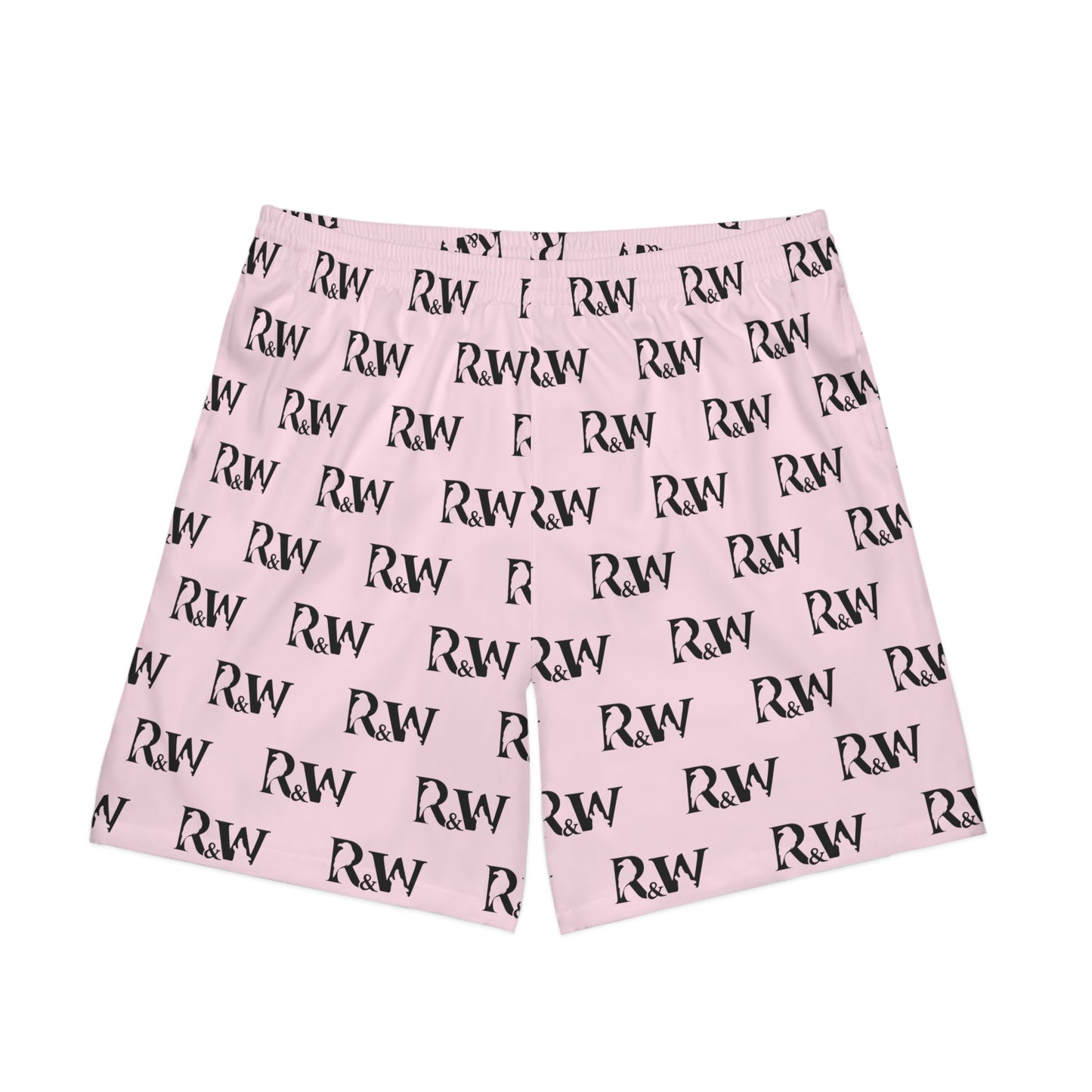 Men's Elastic Beach Shorts (Performance Pink)