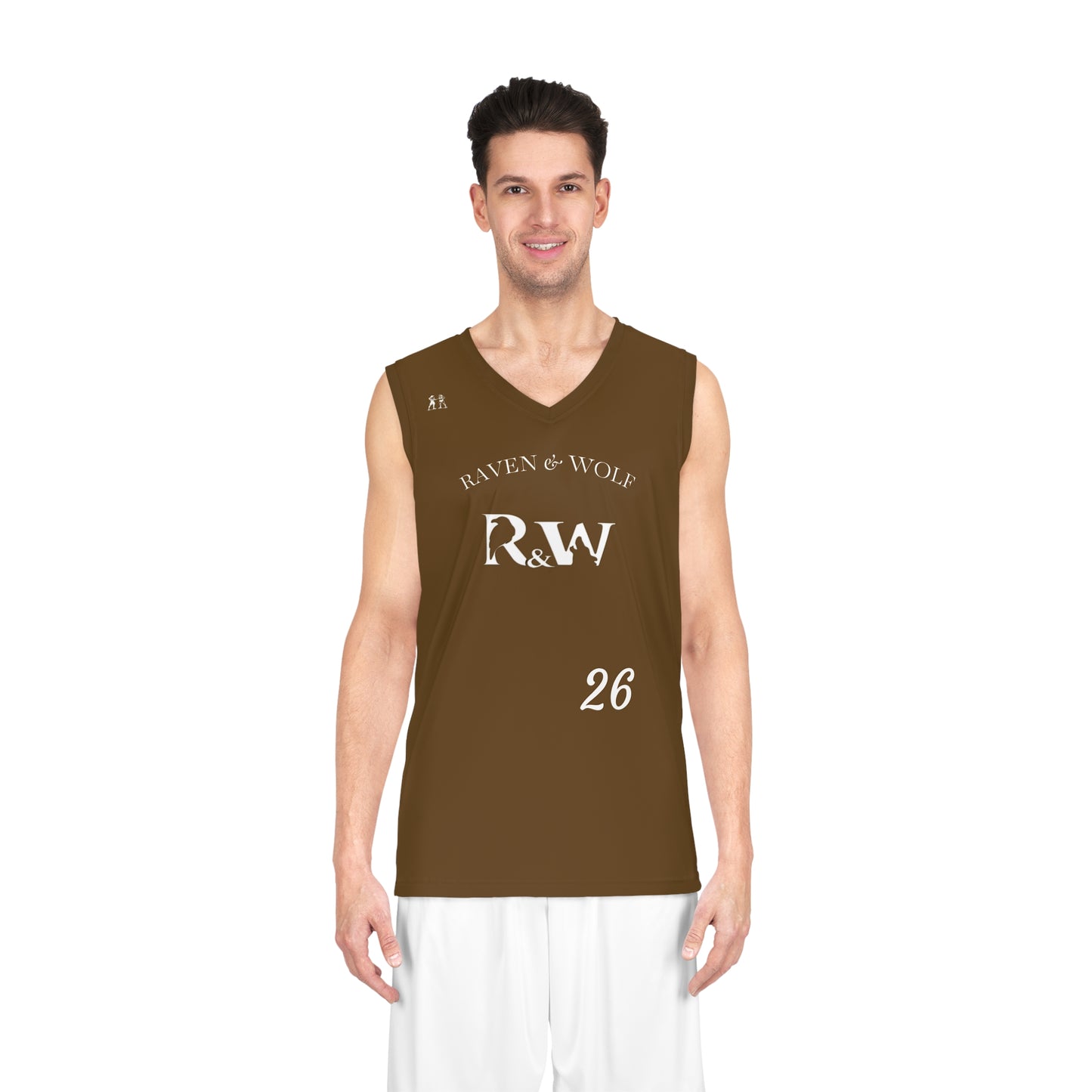 R&W Athletics "Tip Off" Basketball Jersey – Maduro Marrón