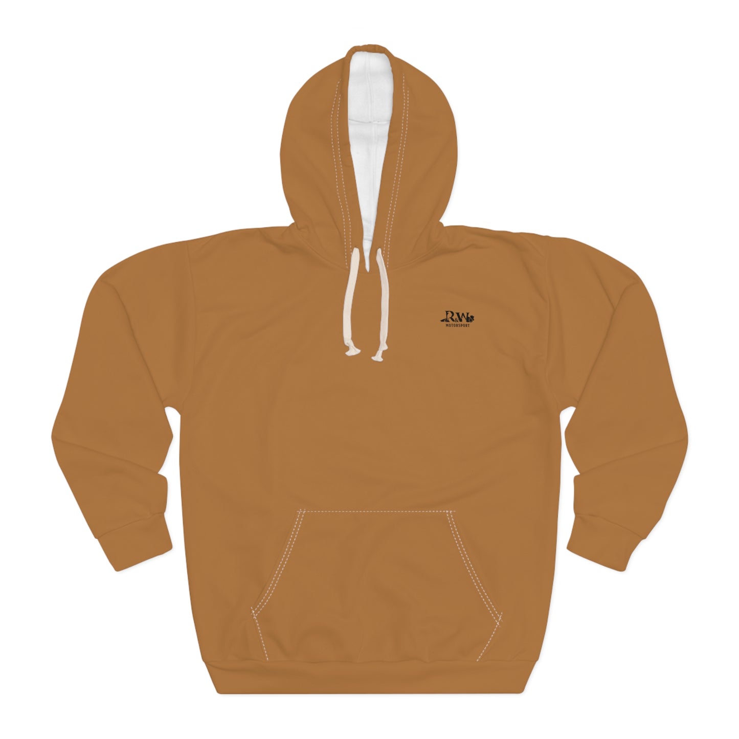 R&W Motorsport Minimalist Logo Hoodie (Cuero Cómodo)