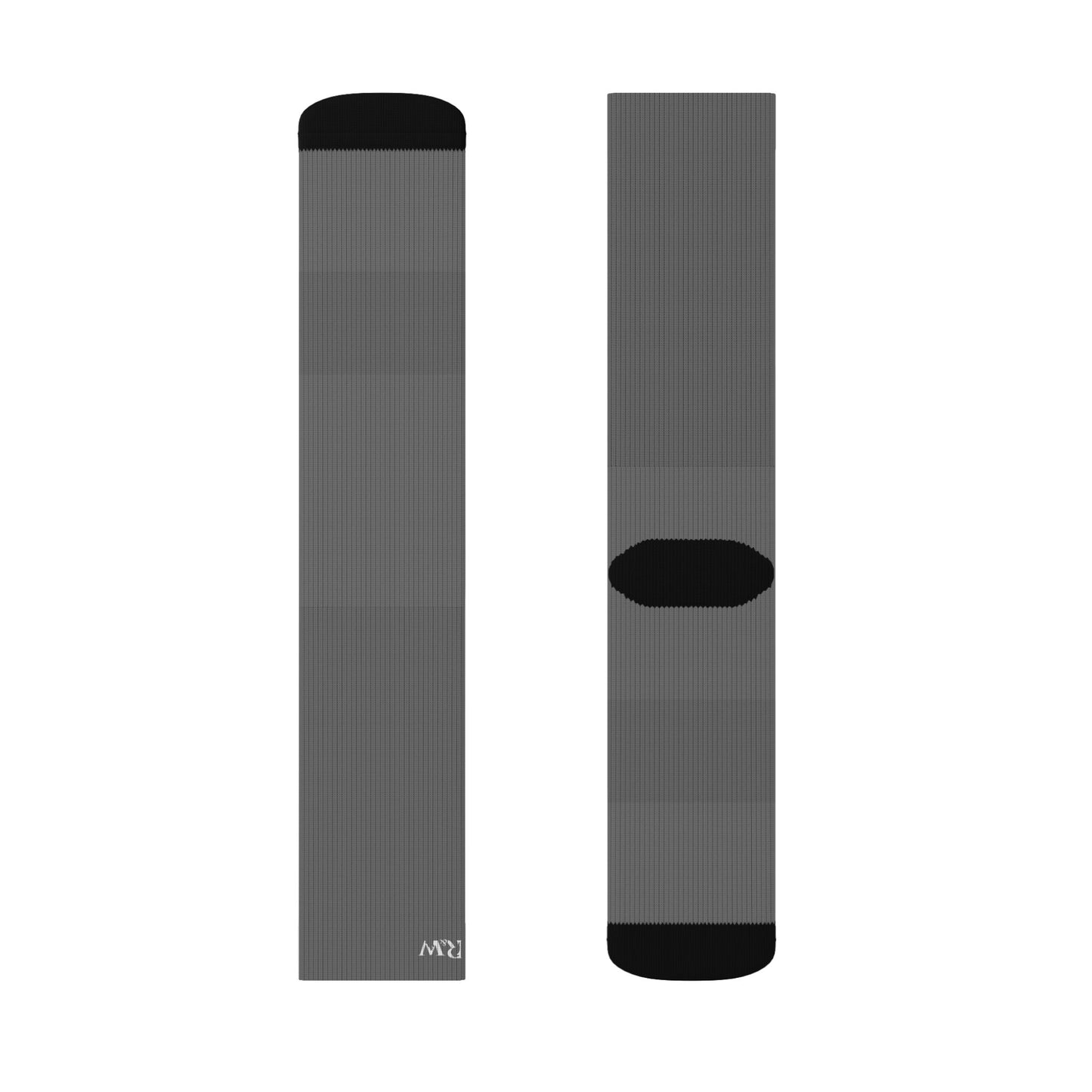 R&W Athletics Small Logo Socks - Asphalt Grey