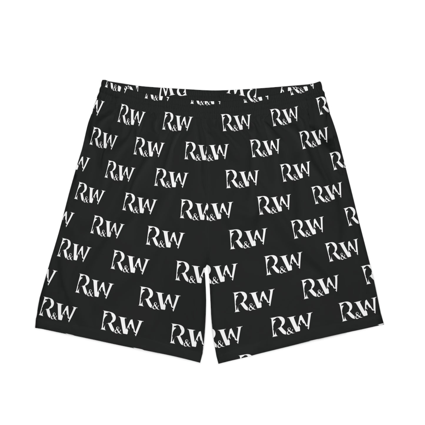 Men's Elastic Beach Shorts (Tarmac Black)