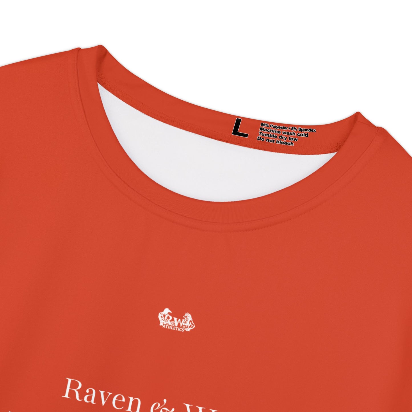 Women's Raven & Wolf "Origin Story" Vintage Comic Graphic Tee — Rojo Rugiente II