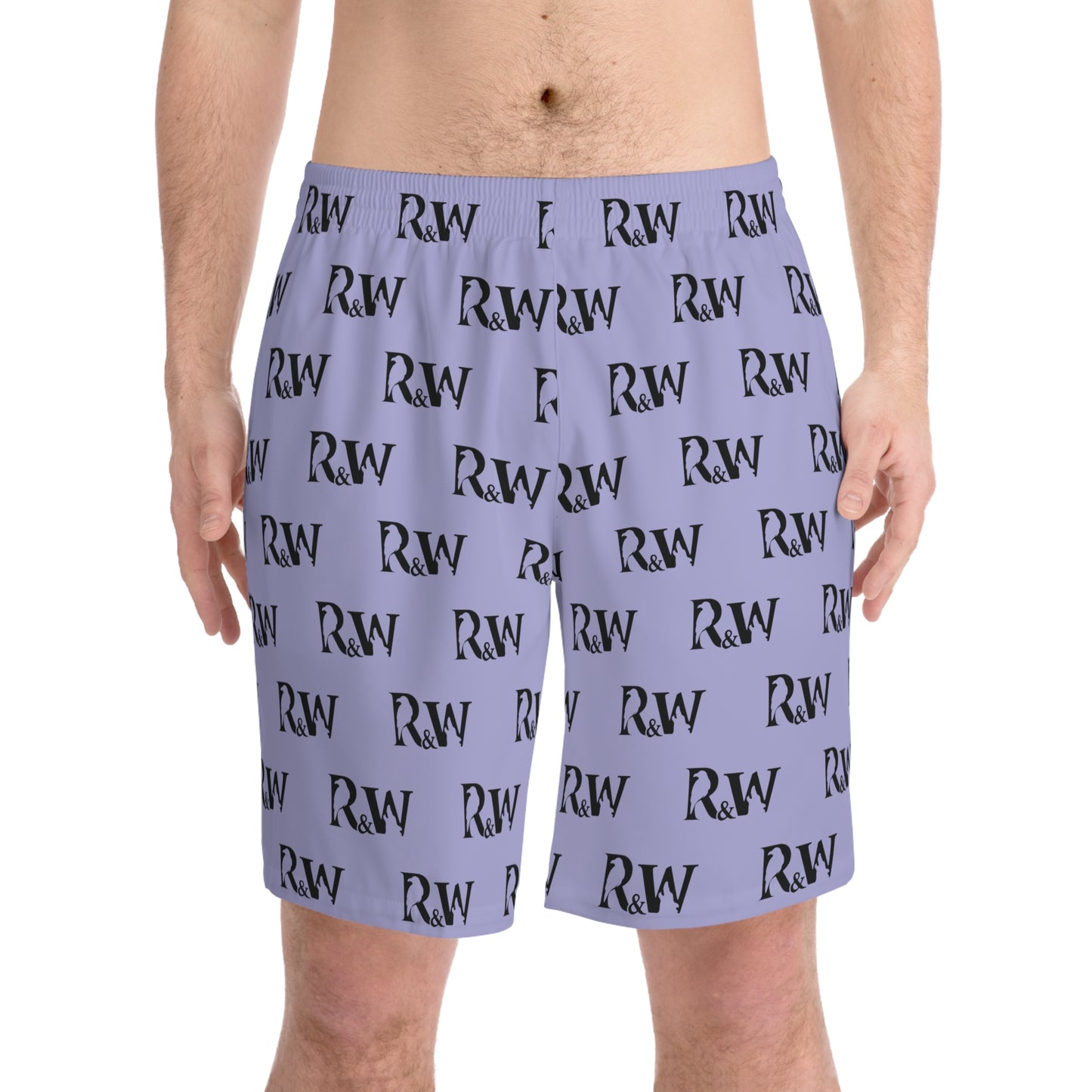 Men's Elastic Beach Shorts (Amore II)