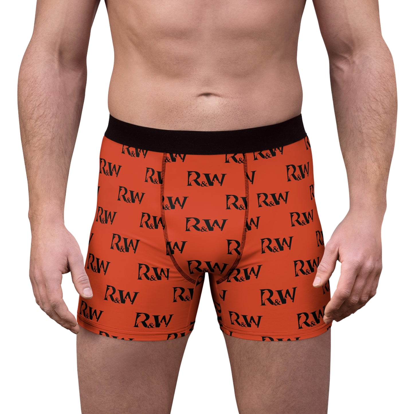 Men's Pattern Boxer Briefs — Rojo Rugiente I Men’s Underwear