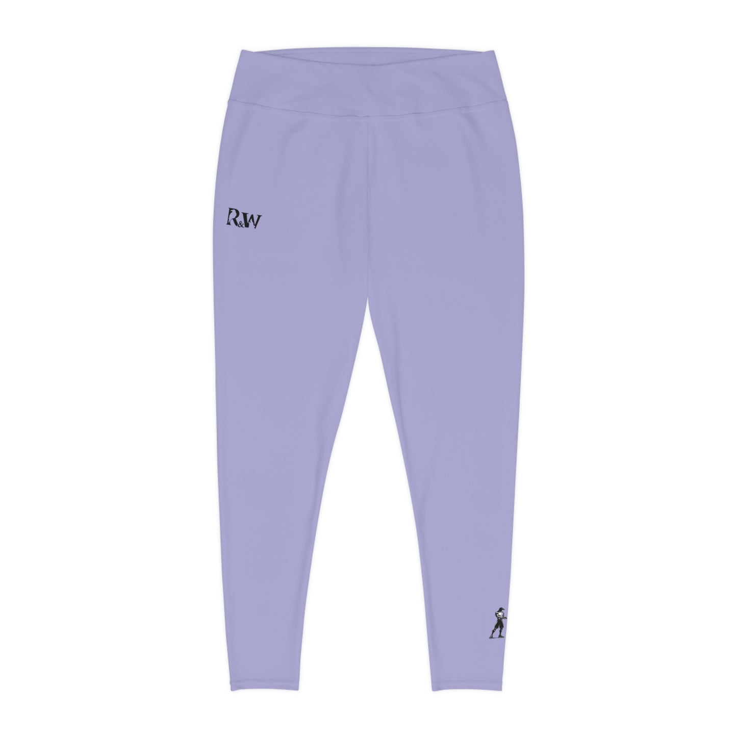 R&W Women's Plus Size Leggings — Minimalist Logo Amore II