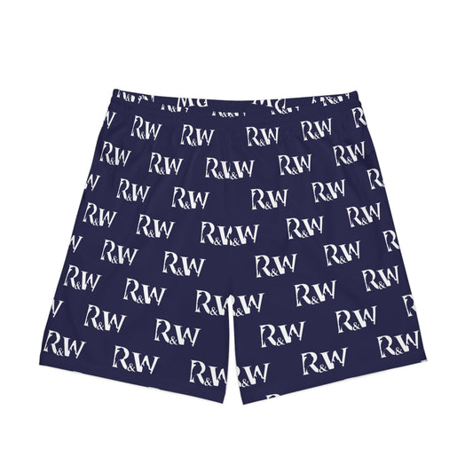 Men's Elastic Beach Shorts (Noble Navy)
