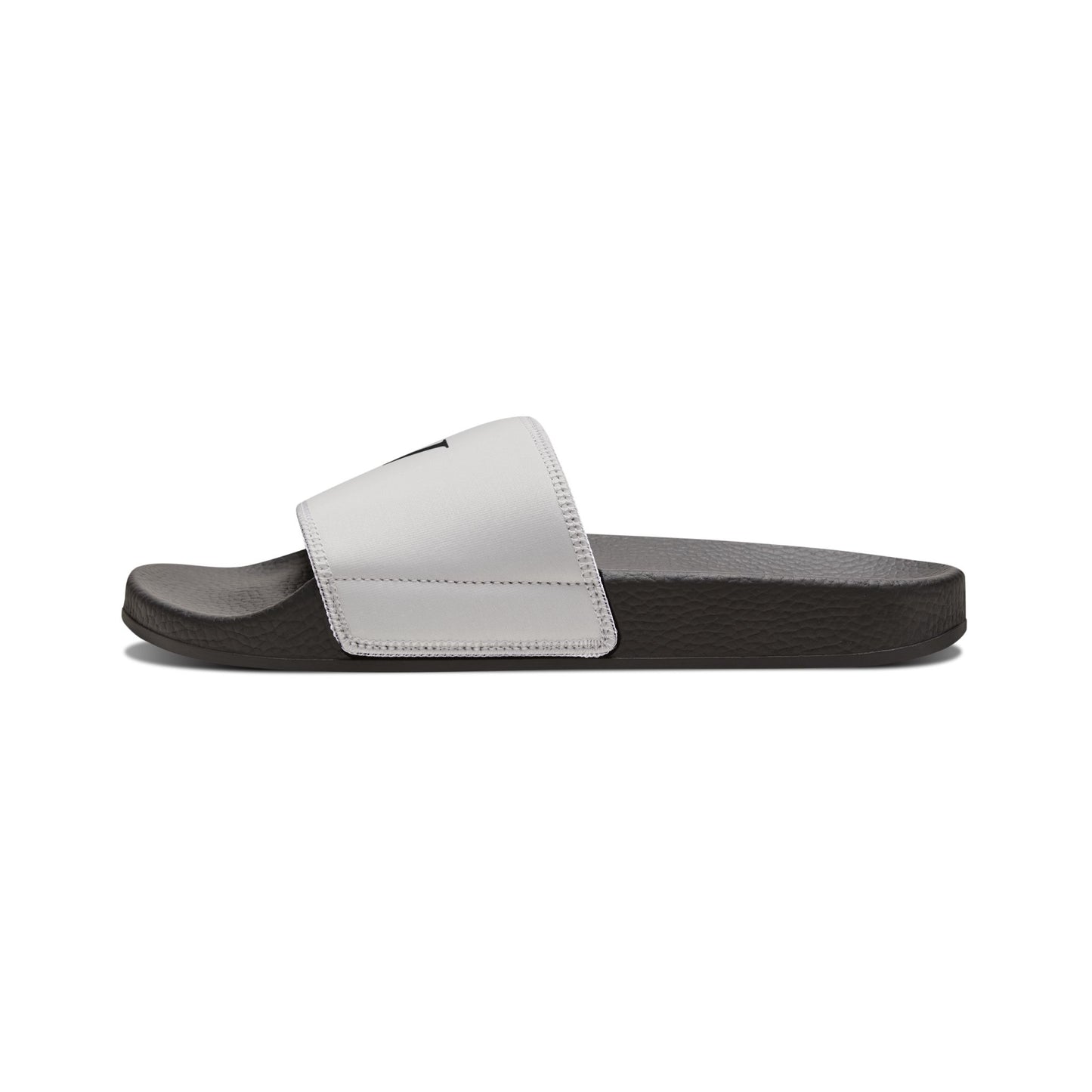 R&W Men's Slide Sandals — Wolf Grey Casual Pool & Beach Slides