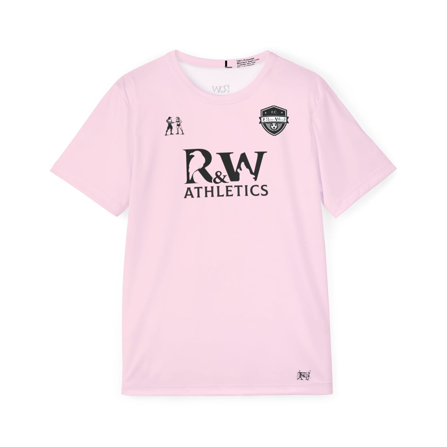 R&W Athletics "Kick Off" Football Shirt/Soccer Jersey - Performance Pink