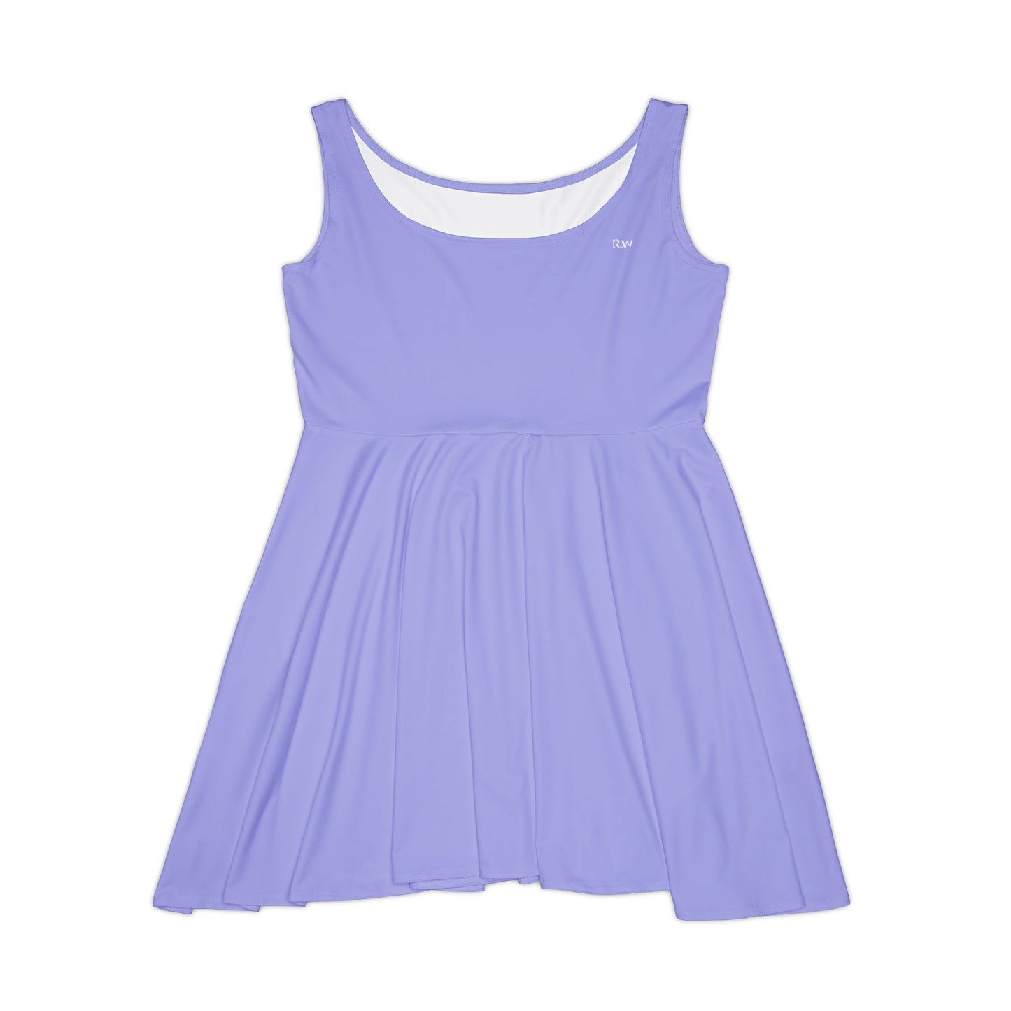 Amore I Women's Skater Dress — Classic Scoop Neck A-Line Summer Dress