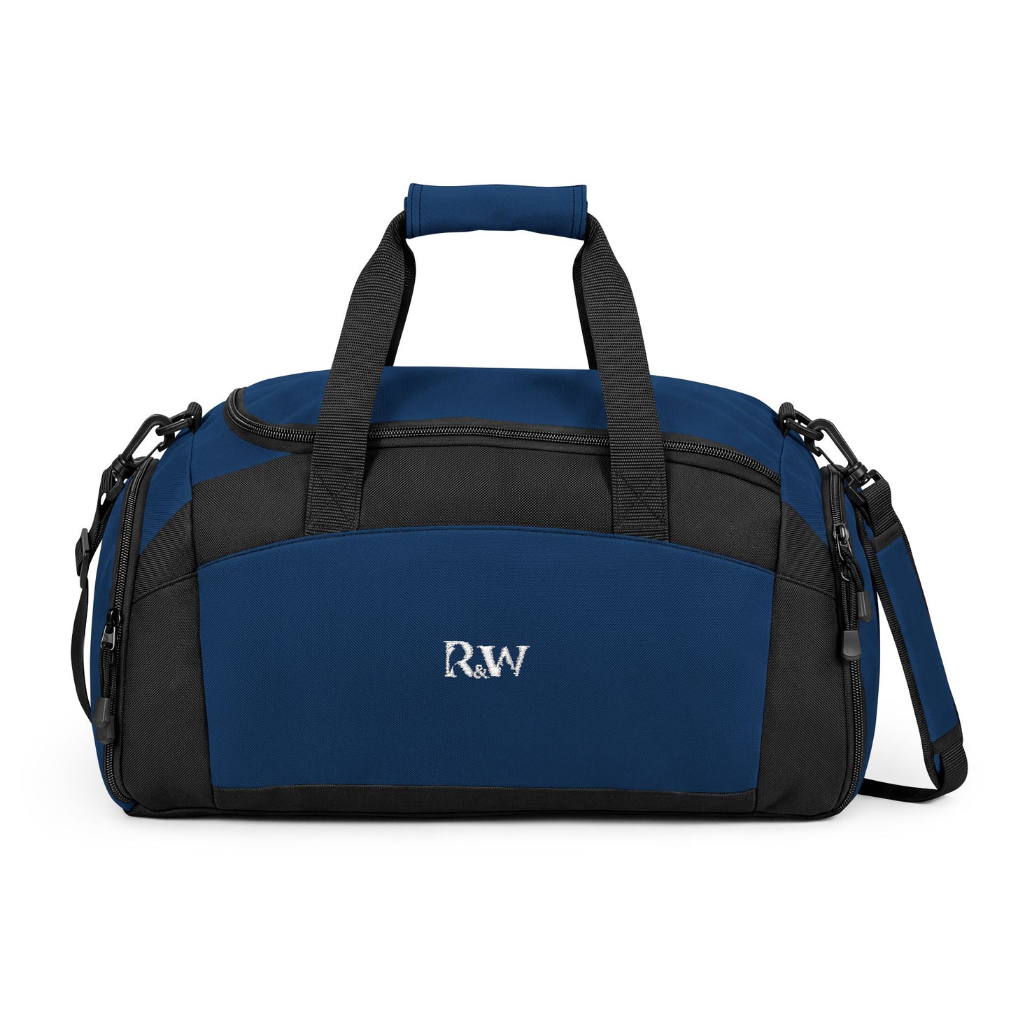 R&W Athletics Gym Bag — Durable Workout Duffle with Shoe & Gear Compartments