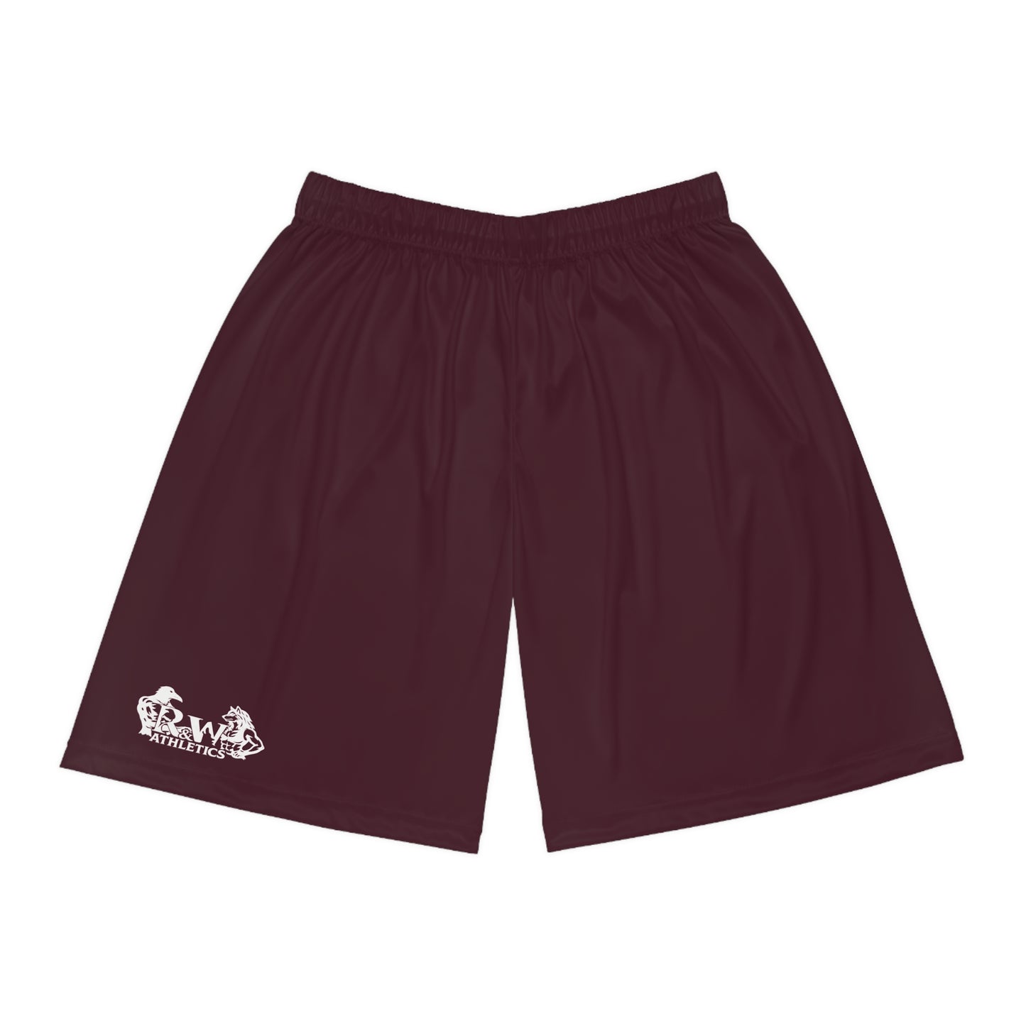 R&W Athletics Teamwork Logo Basketball Shorts—Vino Viejo