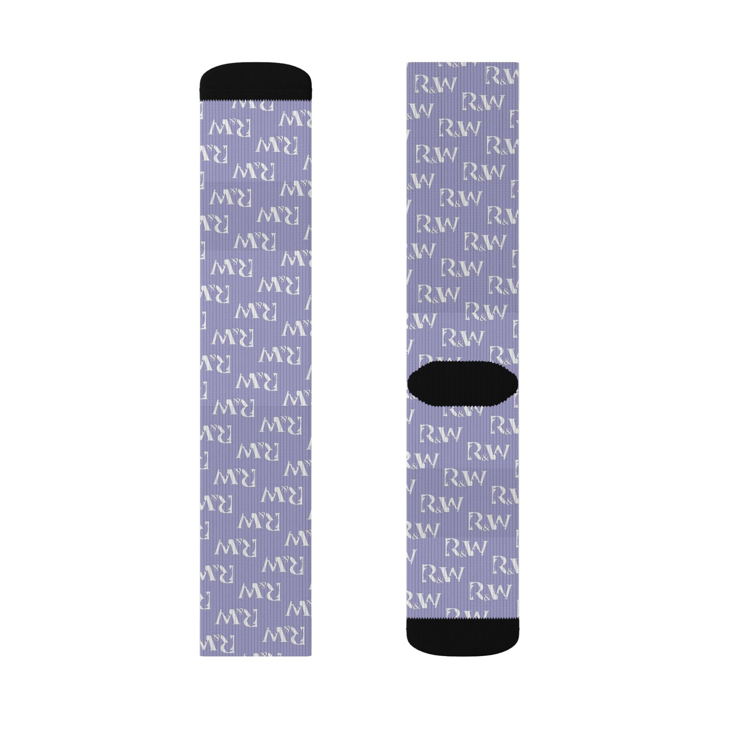 Monogram Pattern Socks — Amore I Crew Socks