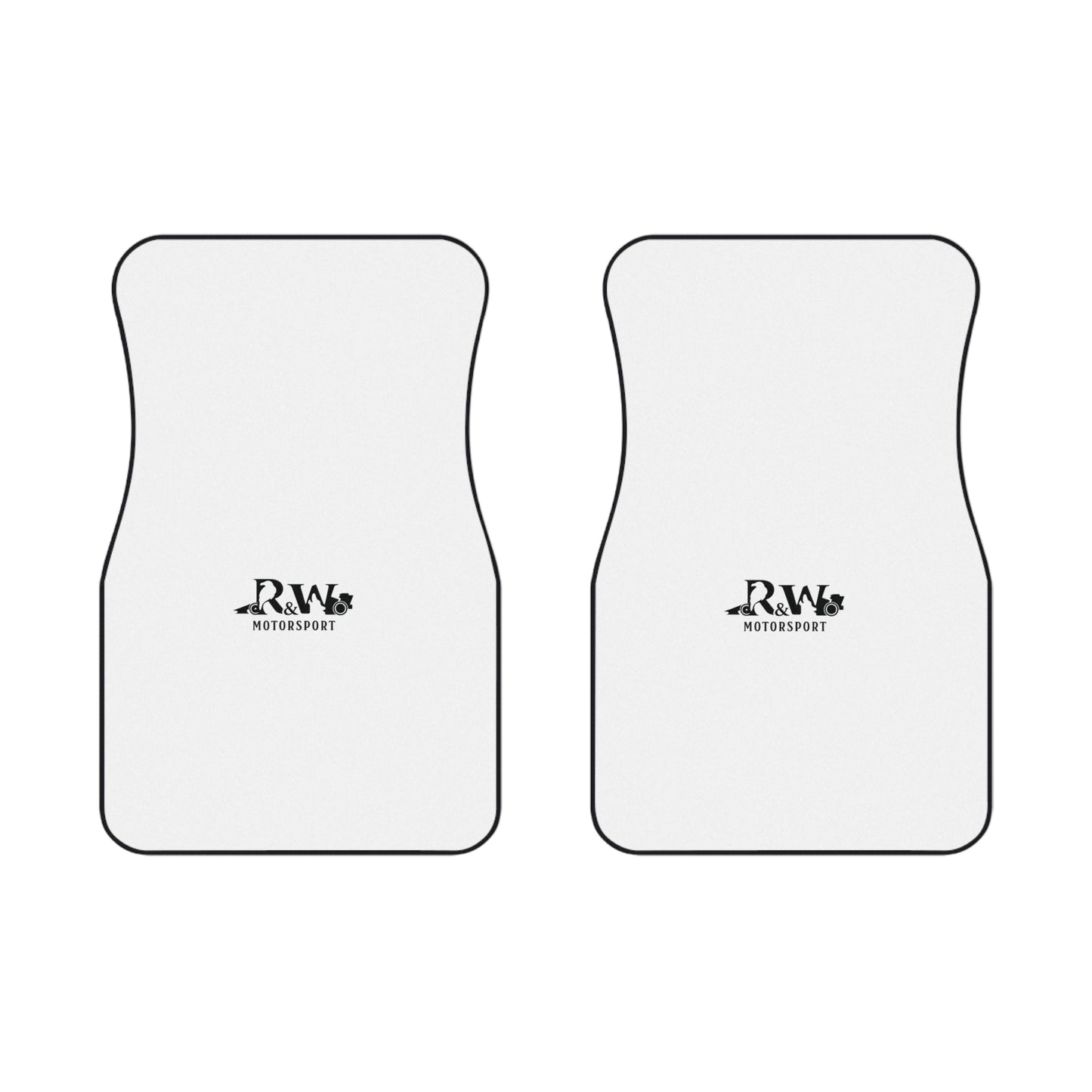 Motorsport Front Car Mats – Panda (Front Pair Only)