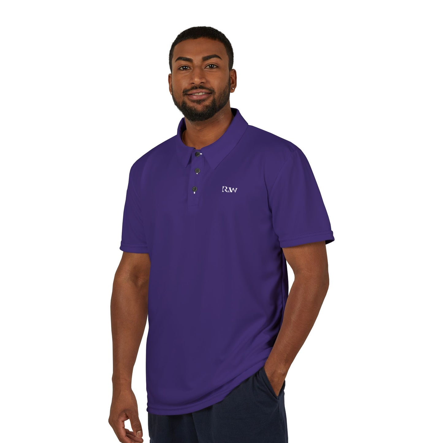 R&W Athletics Classic Polo - Raven (R)
