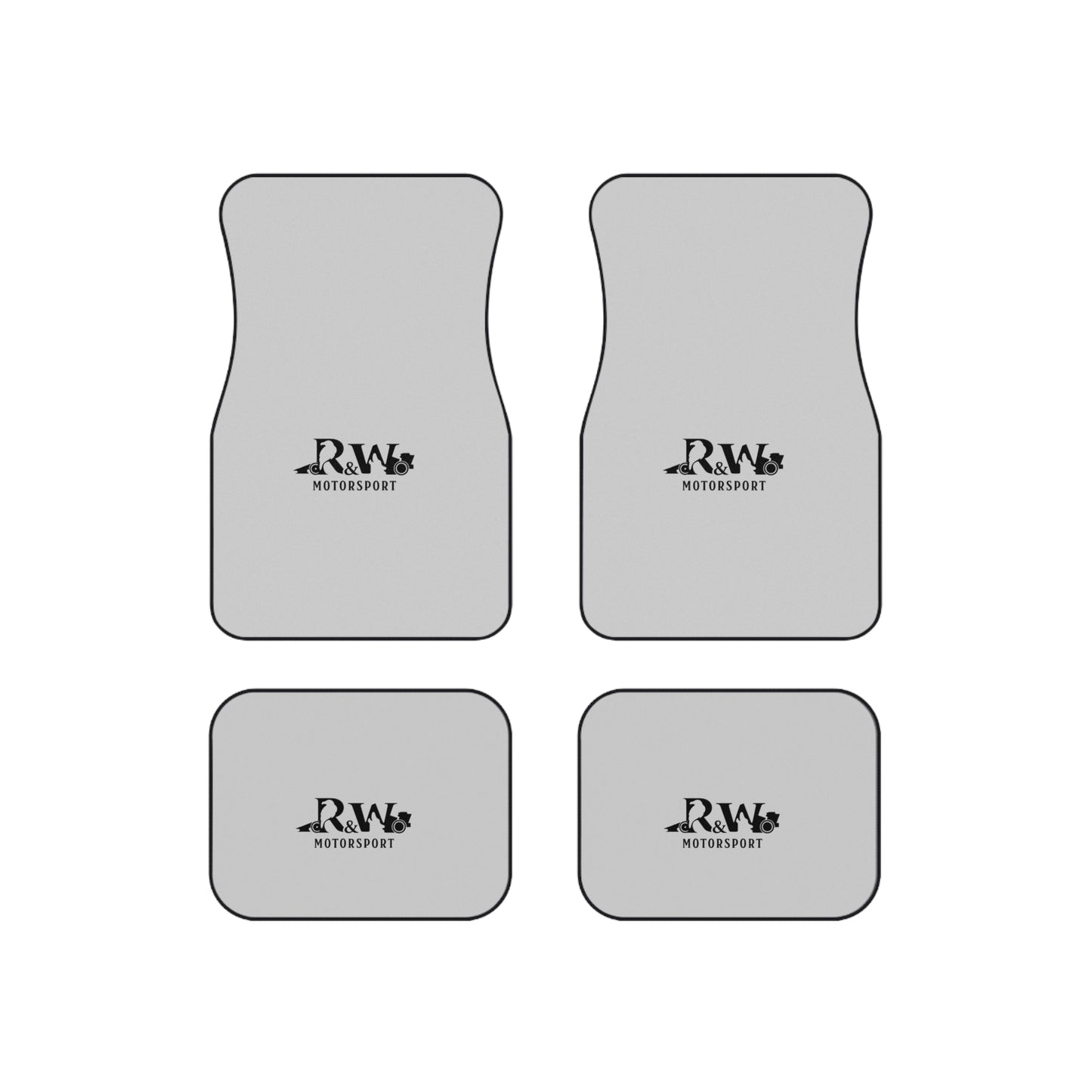 R&W Motorsport Car Mats (Wolf Grey Set of 4)