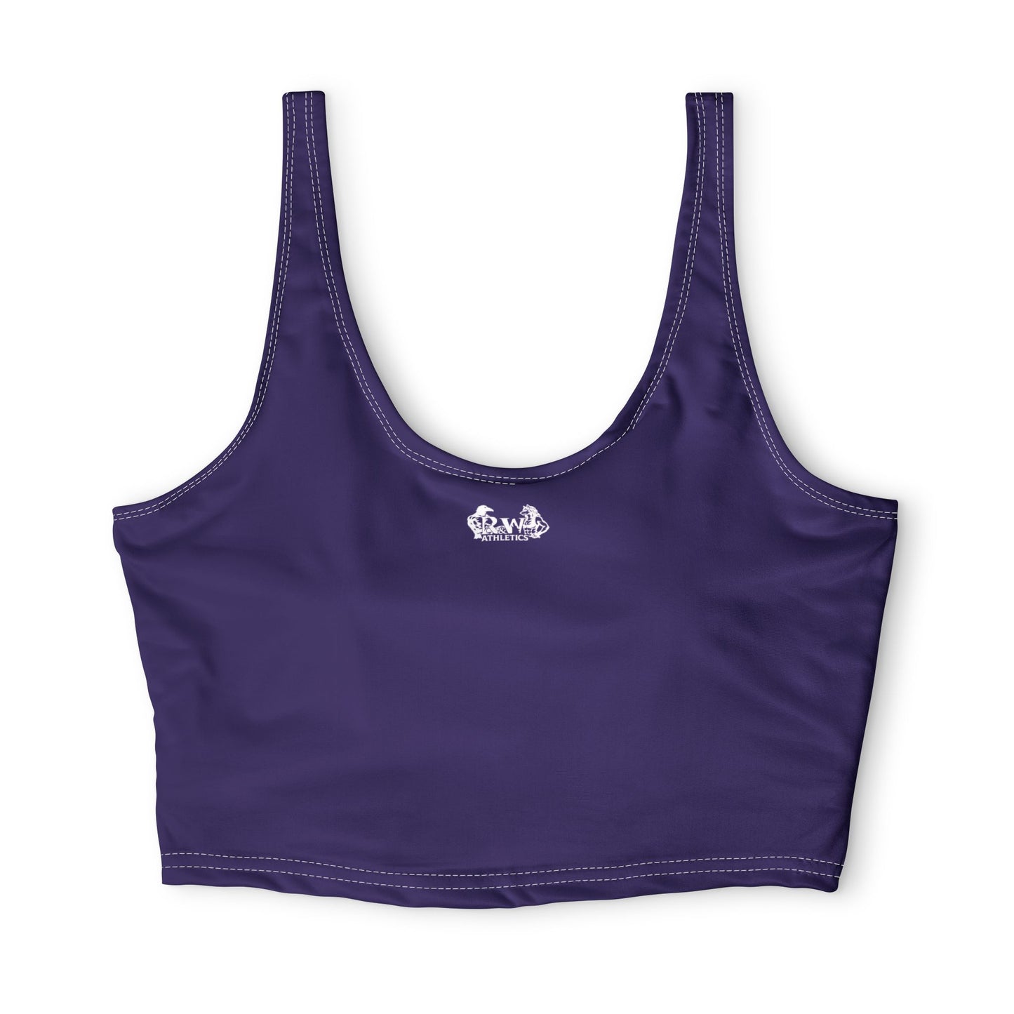 R&W Women's Monogram Sports Bra Athletic top — Raven
