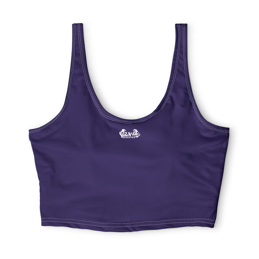 R&W Women's Monogram Sports Bra Athletic top — Raven