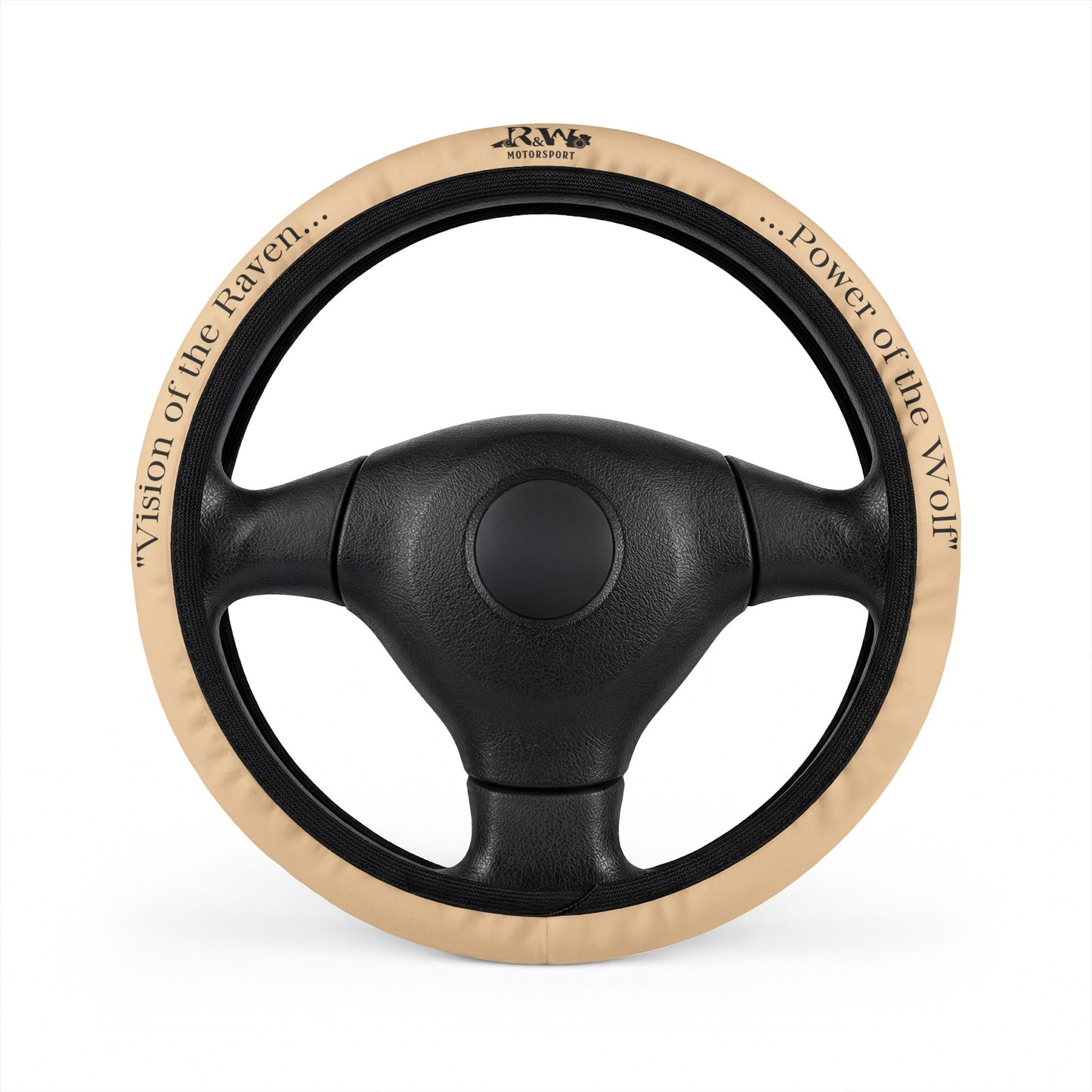 R&W Motorsport Team Motto "Dakar Dunes" Steering Wheel Cover