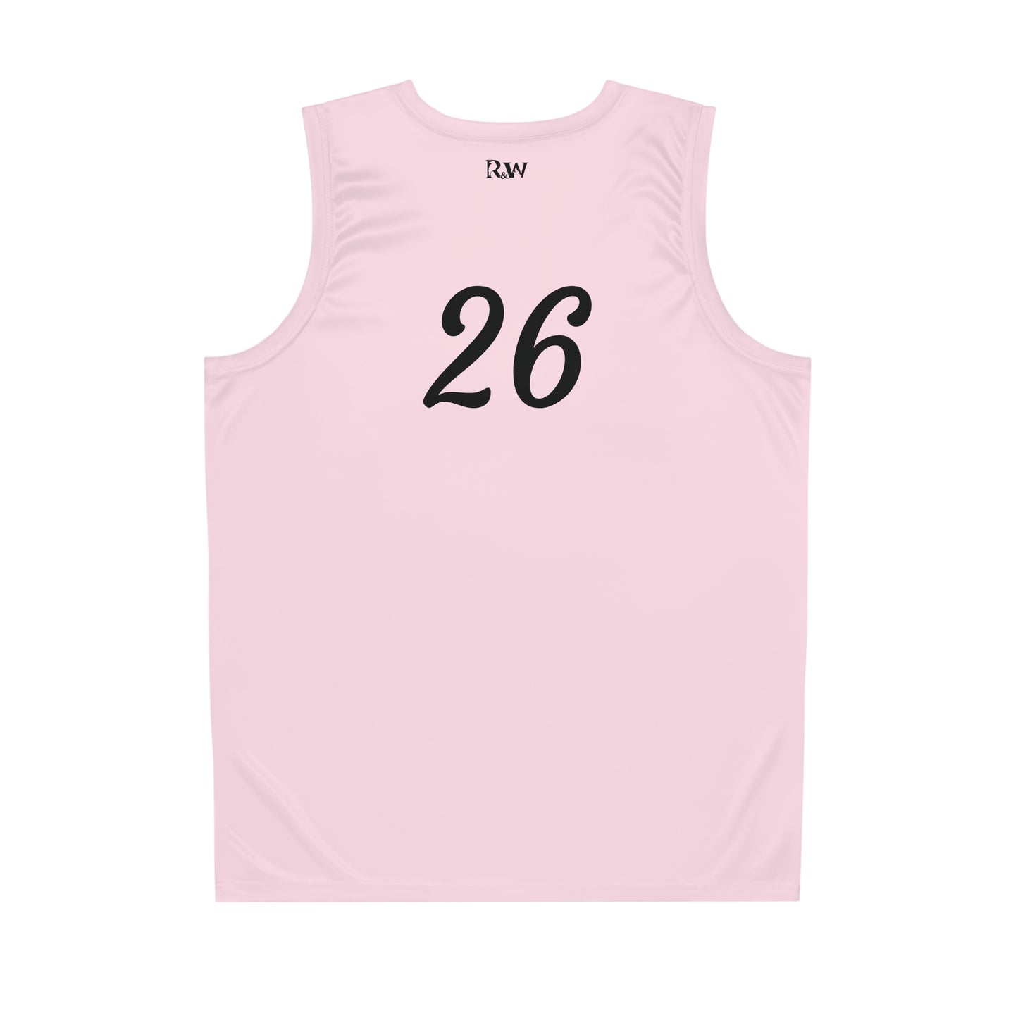 R&W Athletics "Tip Off" Basketball Jersey – Performance Pink