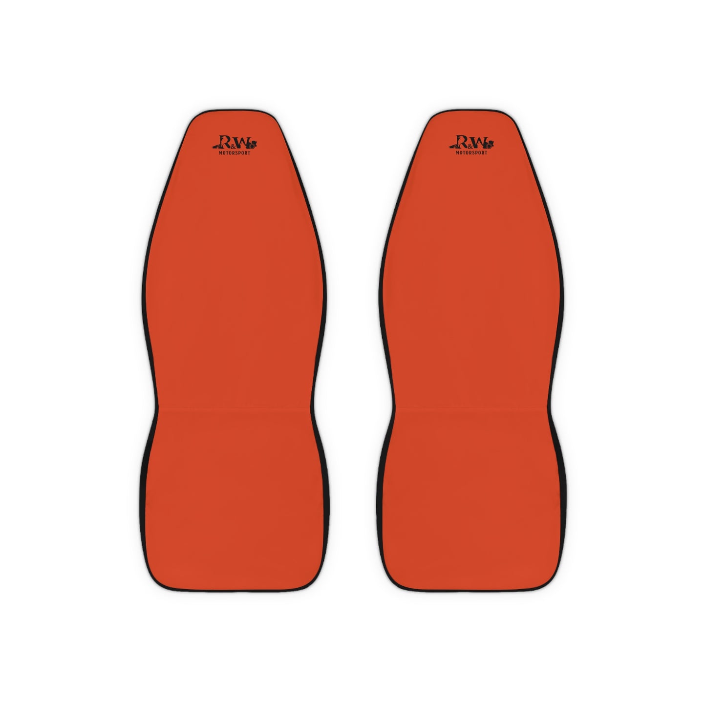 R&W Motorsport Car Seat Covers — Universal Front Seat Protectors - Rojo Rugiente I