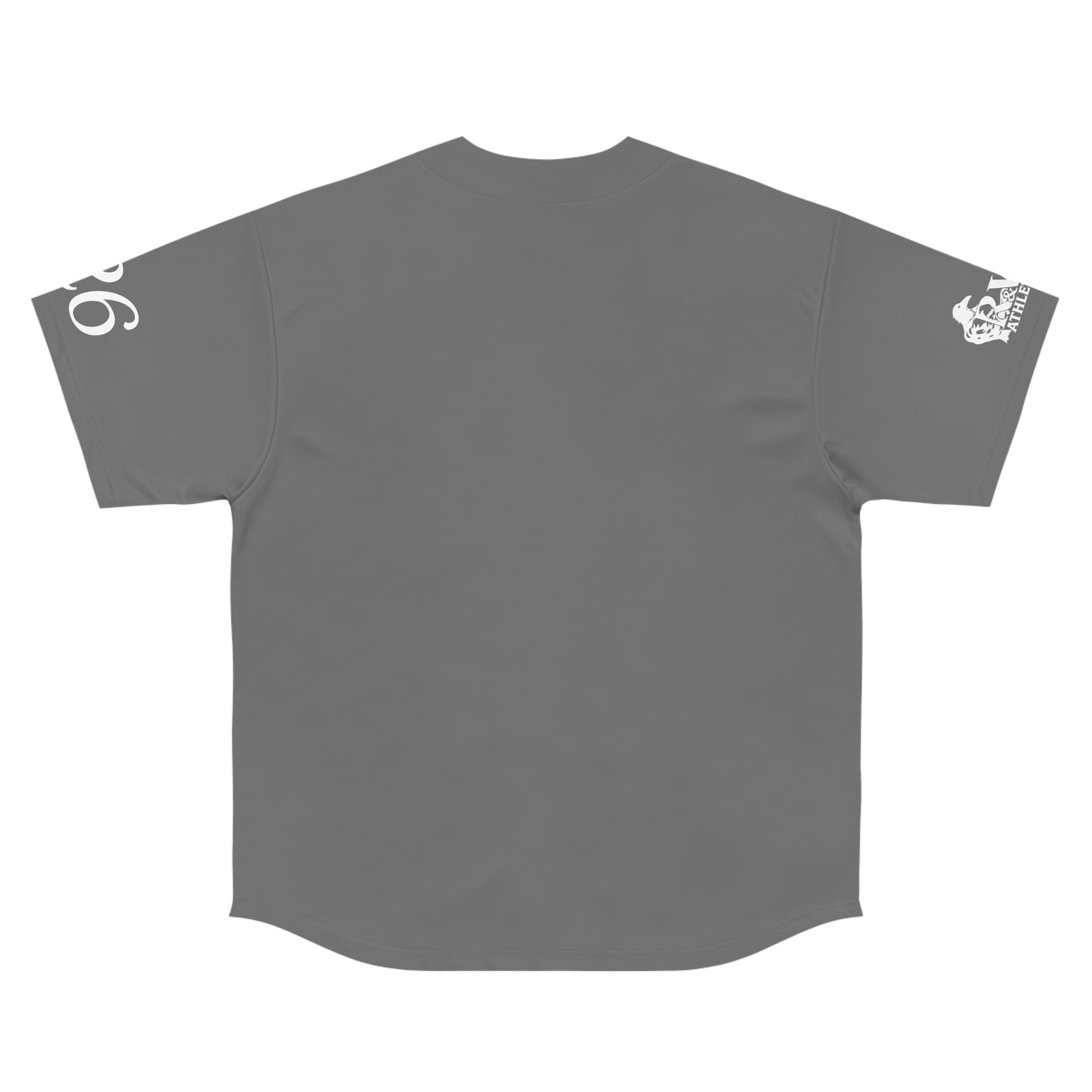 R&W Athletics Men's "Opening Day" Baseball Jersey — Asphalt Grey