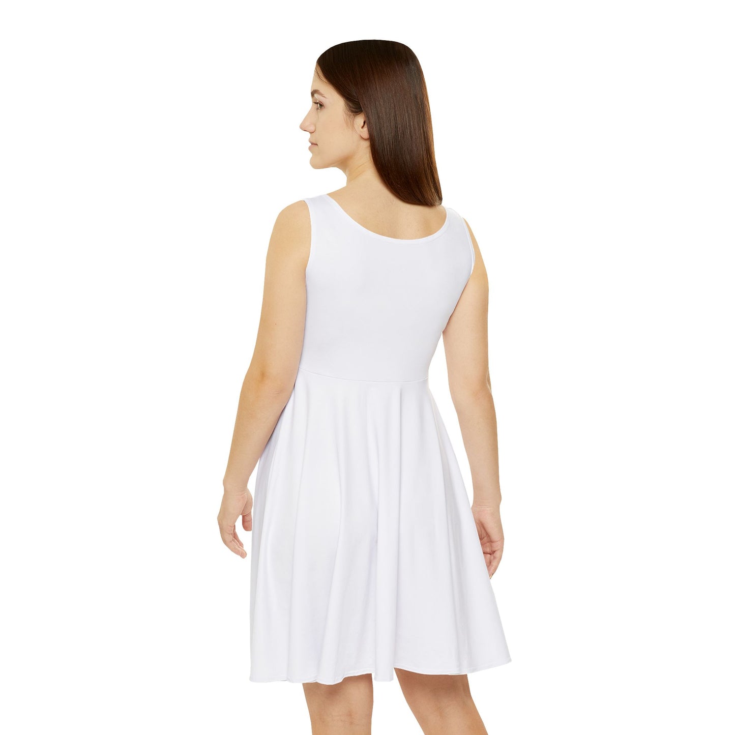 Panda Women's Skater Dress — Classic Scoop Neck A-Line Summer Dress