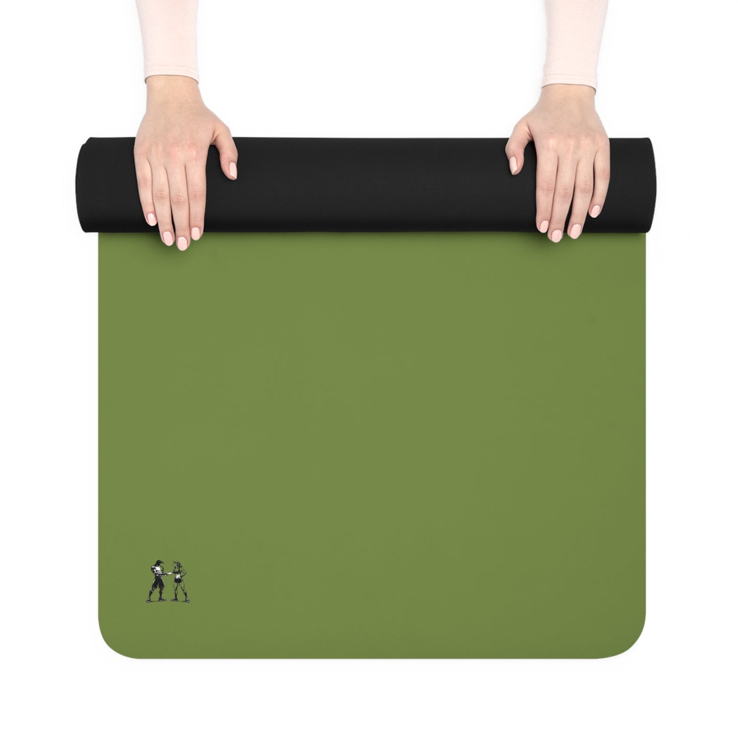 Rubber Yoga Mat — Minimal Tomillo Tranquilo Yoga Mat