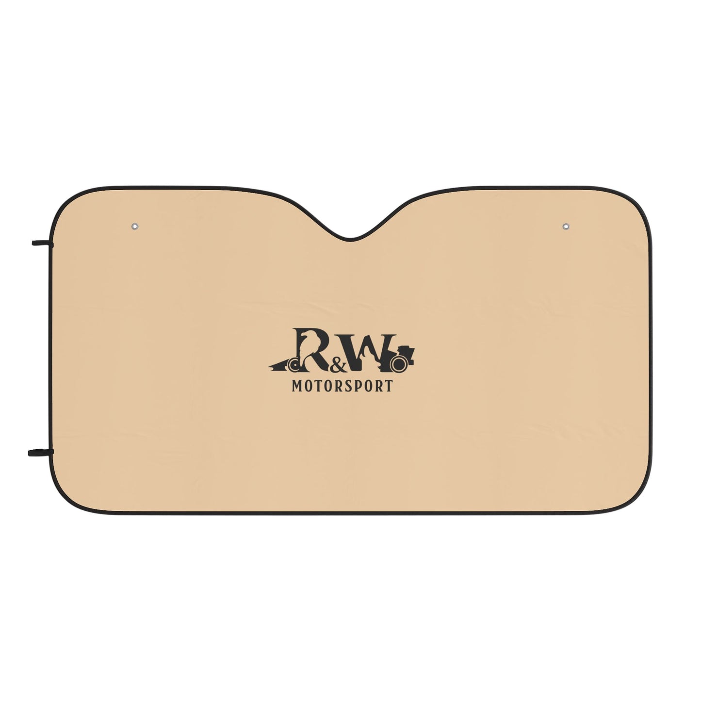 R&W Motorsport Car Sun Shade — Sand