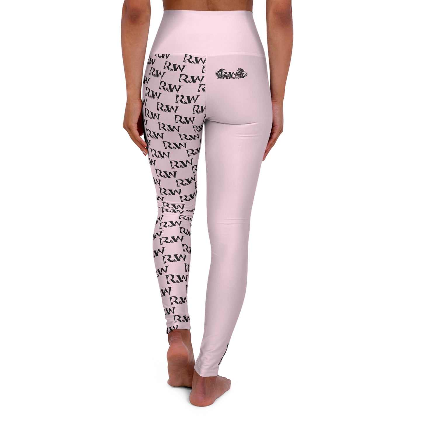 R&W Women's High-Waisted Yoga Leggings — Performance Pink