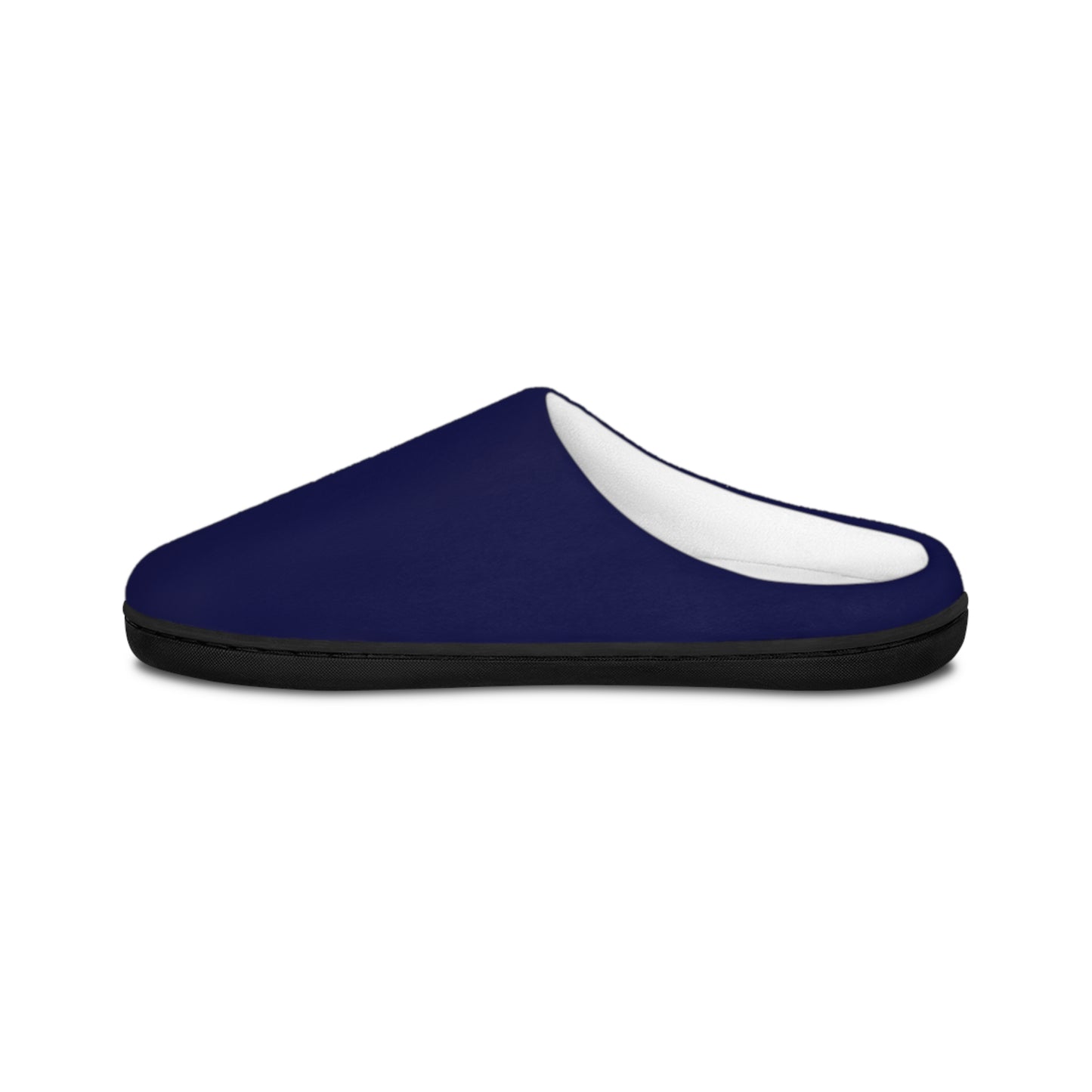 Indoor Slippers — Noble Navy Small Logo Cozy House Shoes for Women