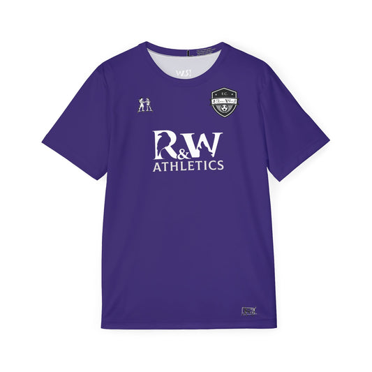R&W Athletics "Kick Off" Football Shirt/Soccer Jersey - Raven