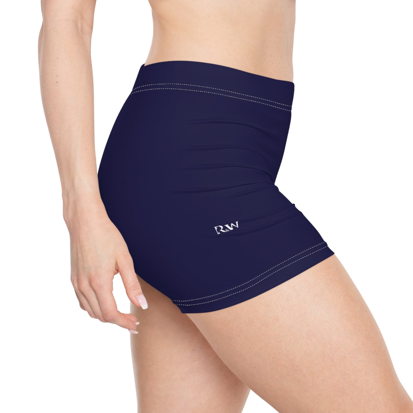 Women's Noble Navy Athletic Shorts — Comfortable Activewear