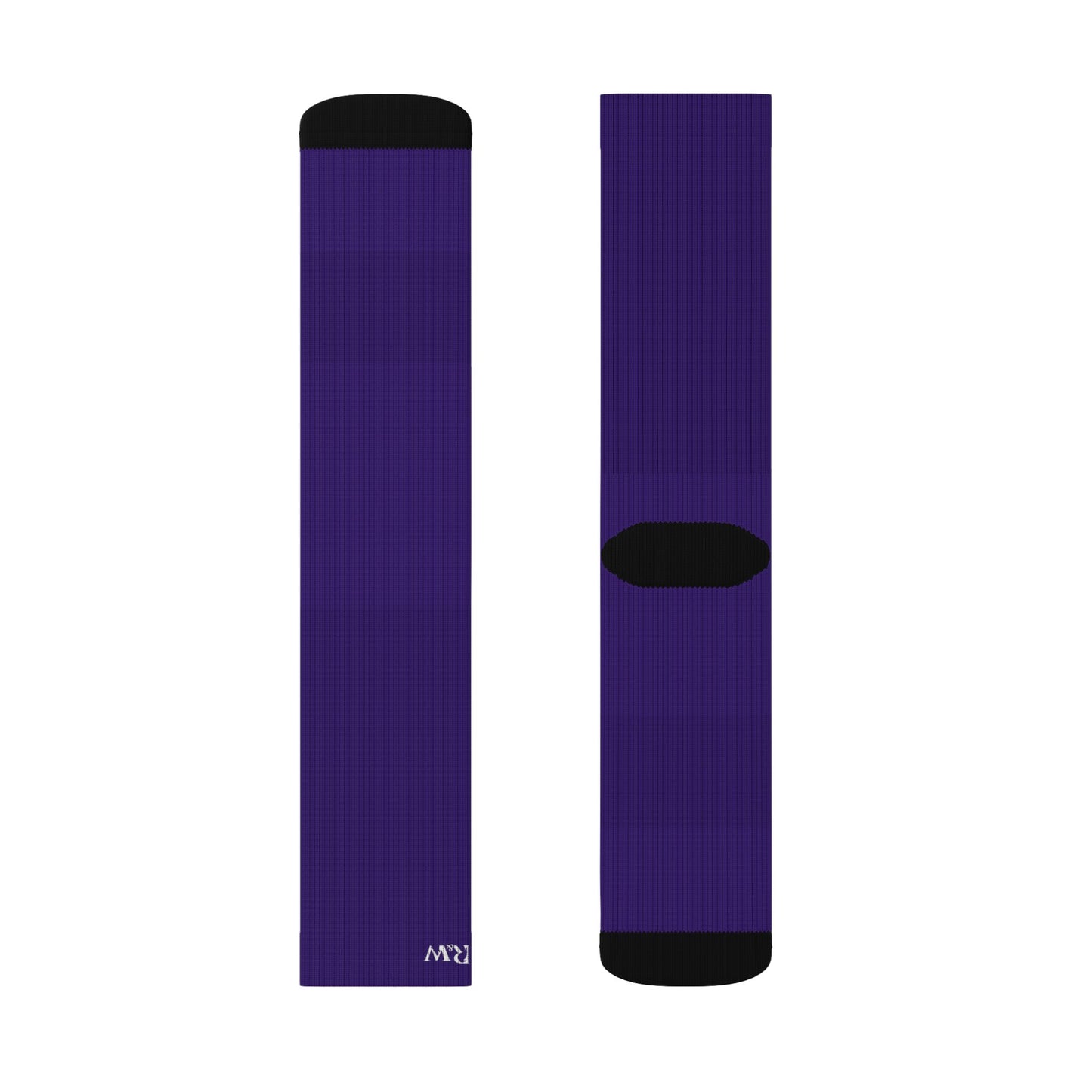 R&W Athletics Small Logo Socks - Raven
