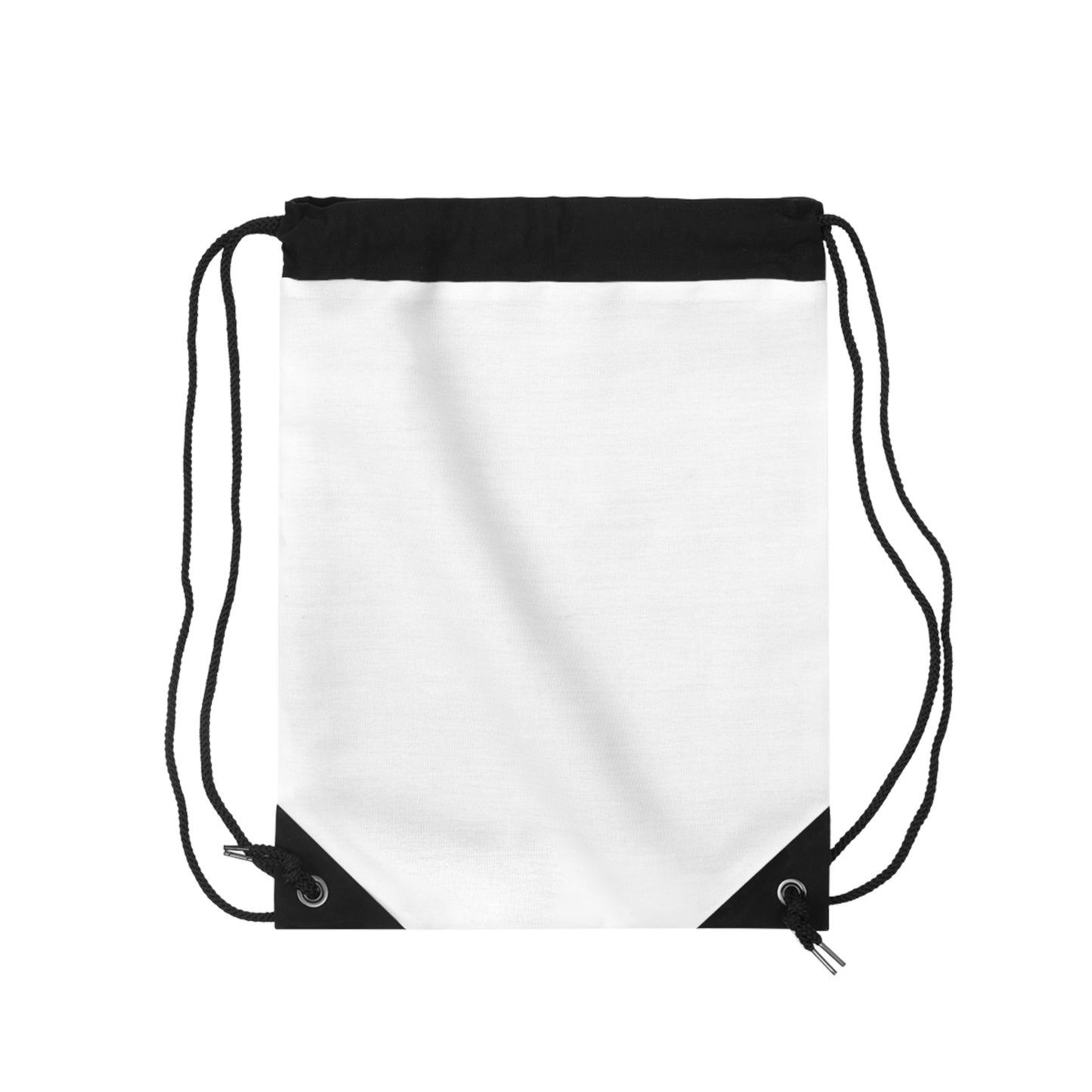 Monogram Drawstring Bag — Minimalist Panda Gym Sack