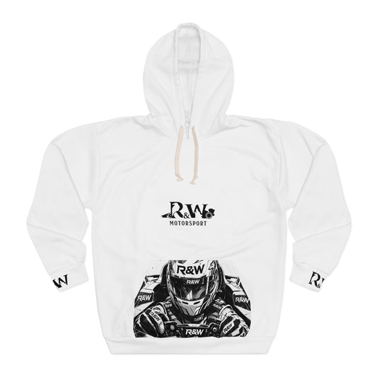 R&W Motorsport Hoodie — R&W 'Vision of the Raven, Power of the Wolf' Racing Pullover (Panda)
