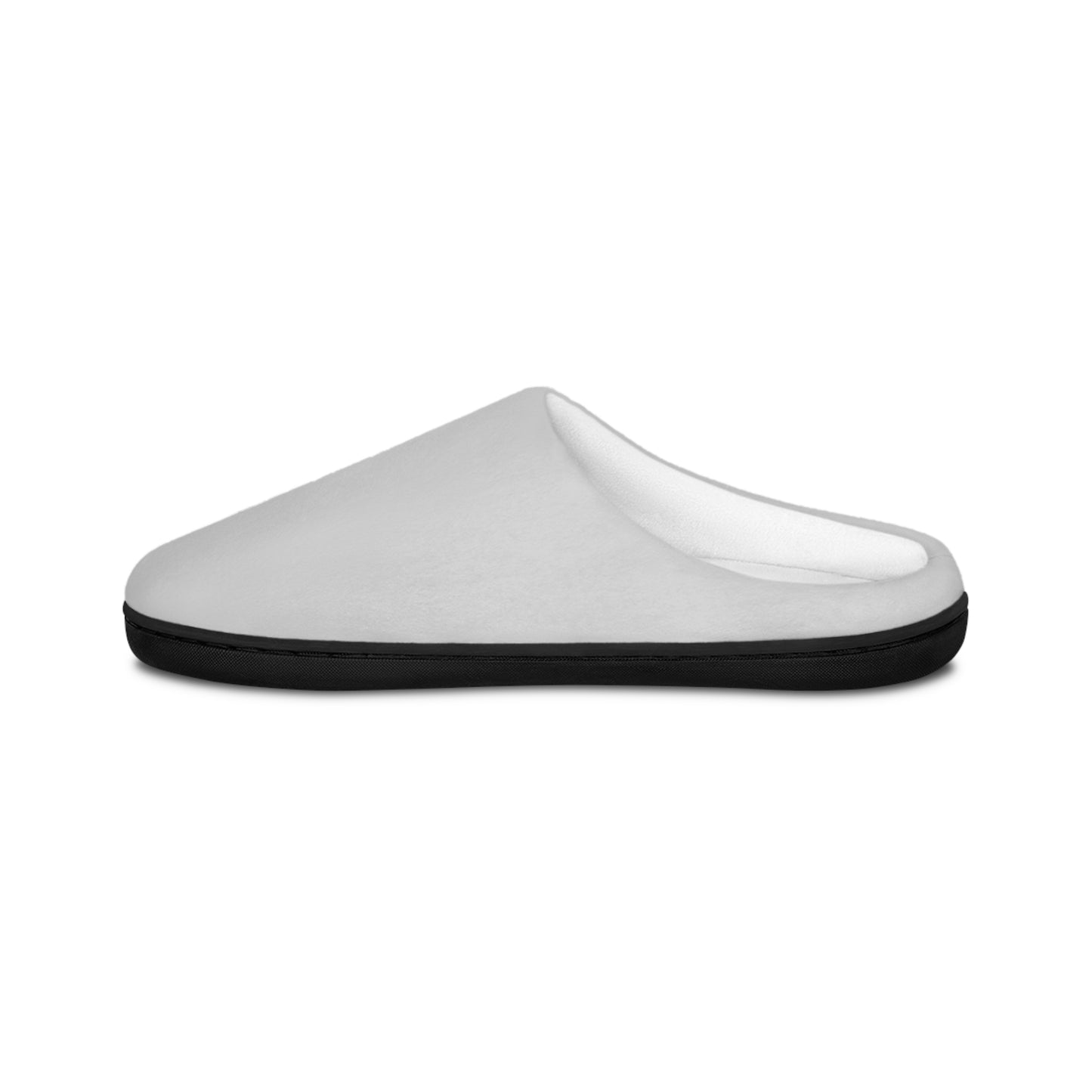 Indoor Slippers — Wolf Grey Small Logo Cozy House Shoes for Women