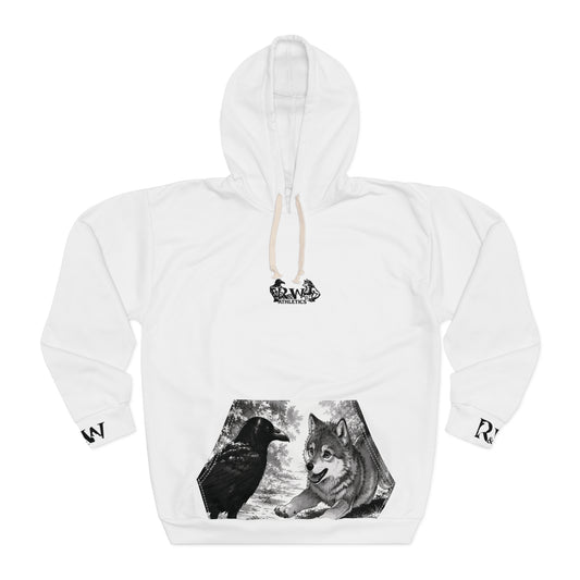 R&W Athletics Graphic Hoodie — "Origin Story" Panda Comic Panel Pullover