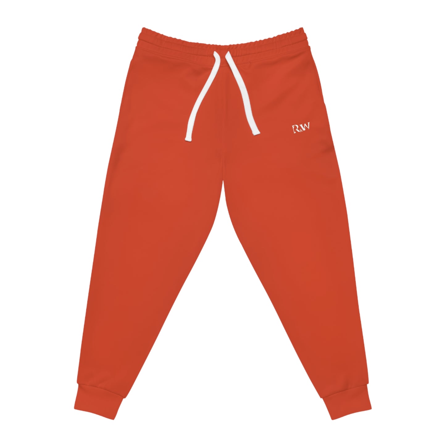 R&W Athletics Minimalist Logo Jogger Sweatpants (Rojo Rugiente II)