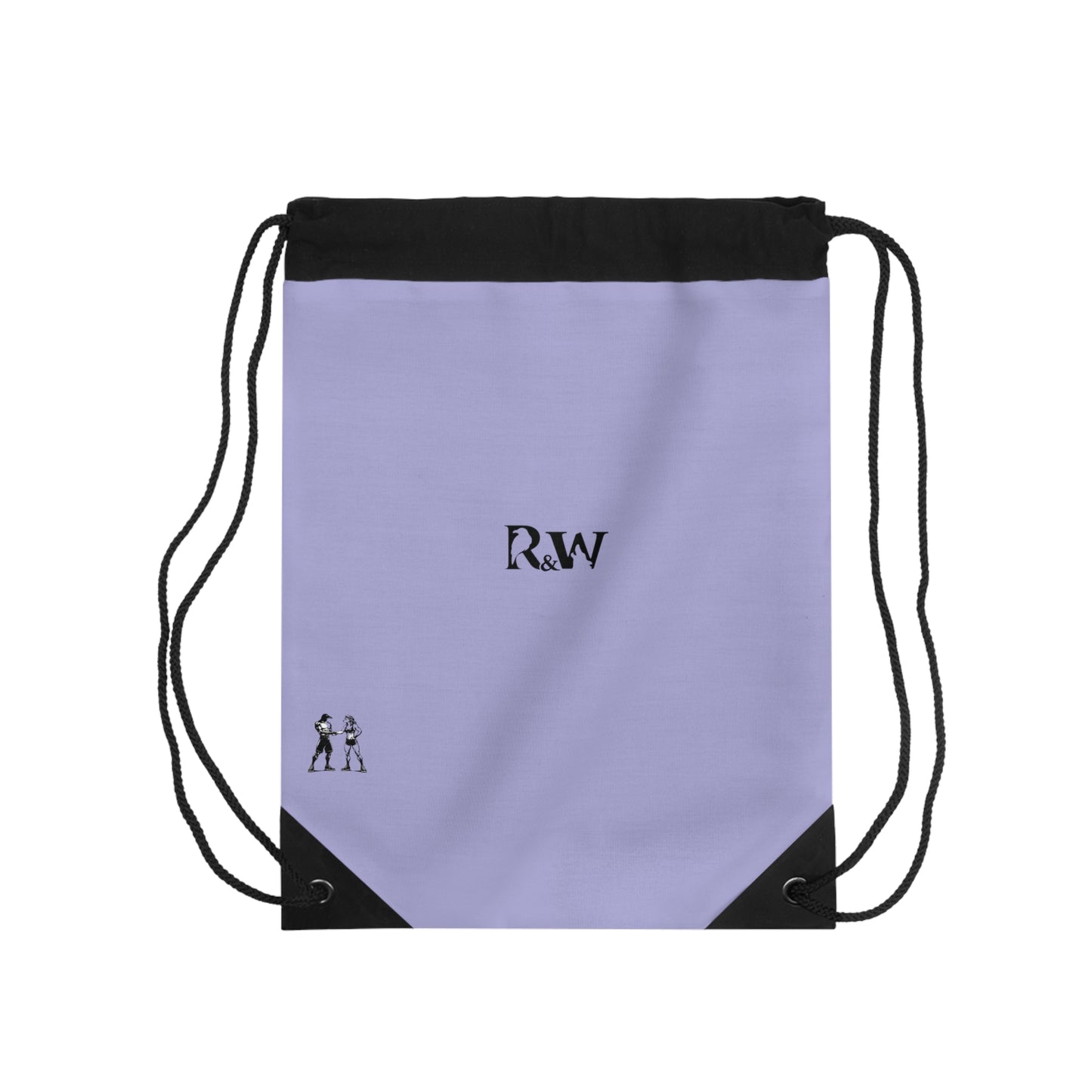 Monogram Drawstring Bag — Minimalist Amore II Gym Sack