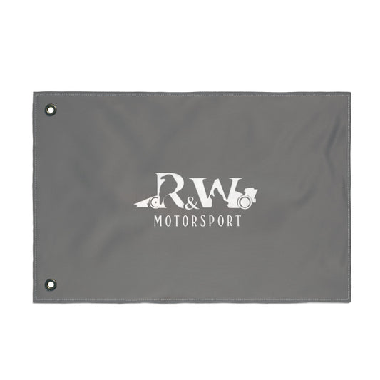 R&W Motorsport Team Flag (Asphalt Grey)
