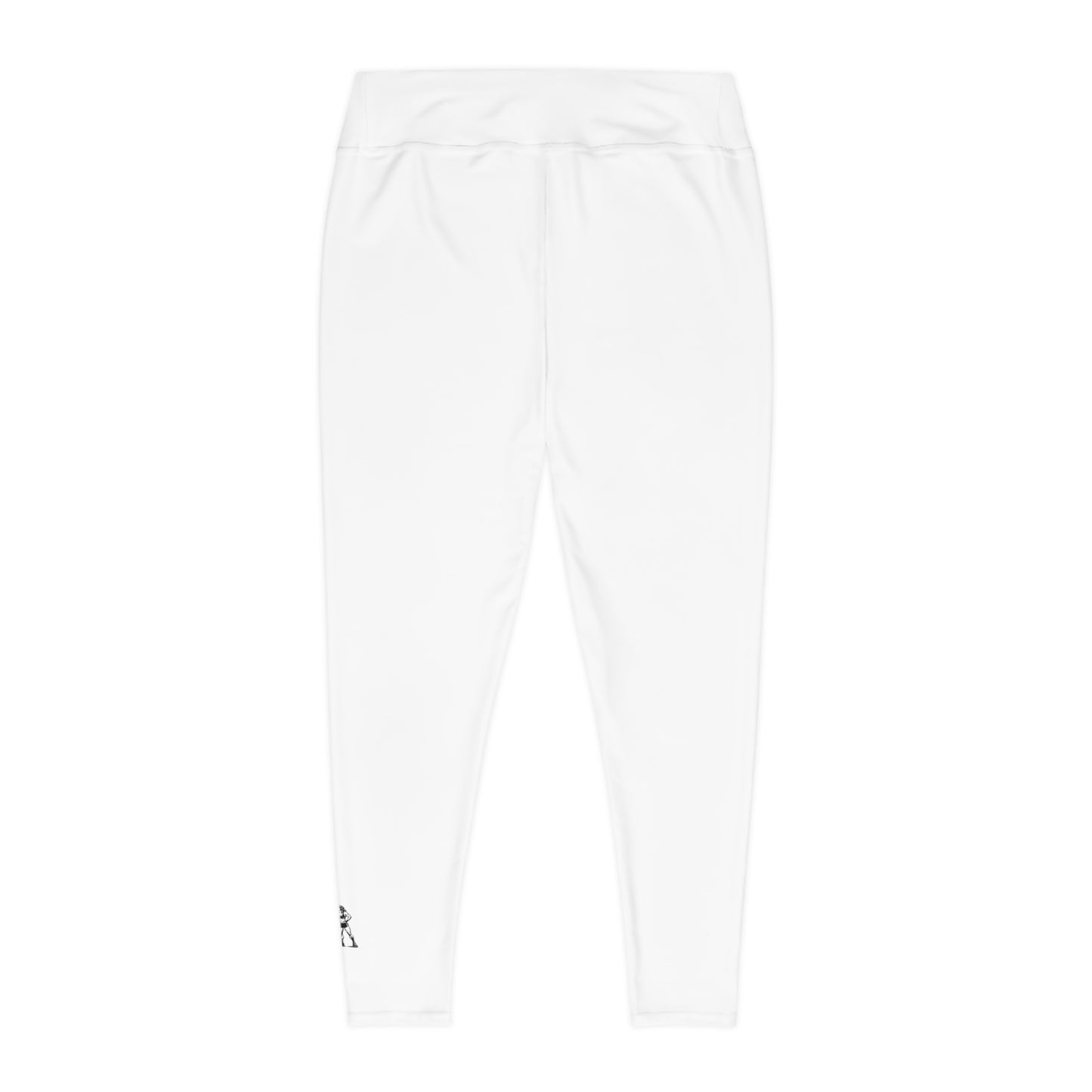 R&W Women's Plus Size Leggings — Minimalist Logo Panda