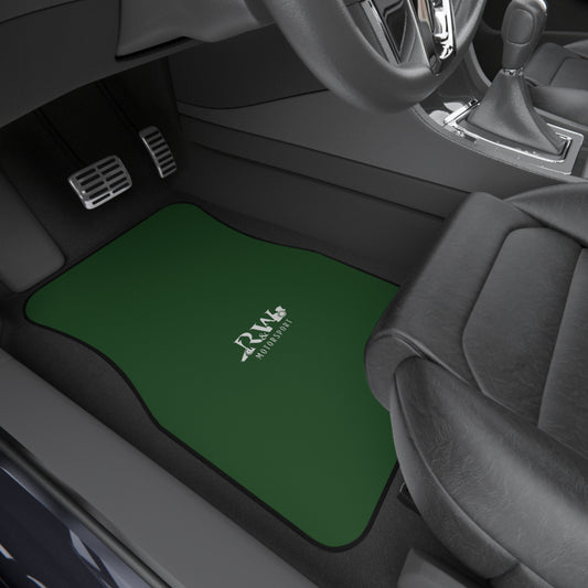 R&W Motorsport Front Car Mats – Verde Valiosa (Front Pair Only)