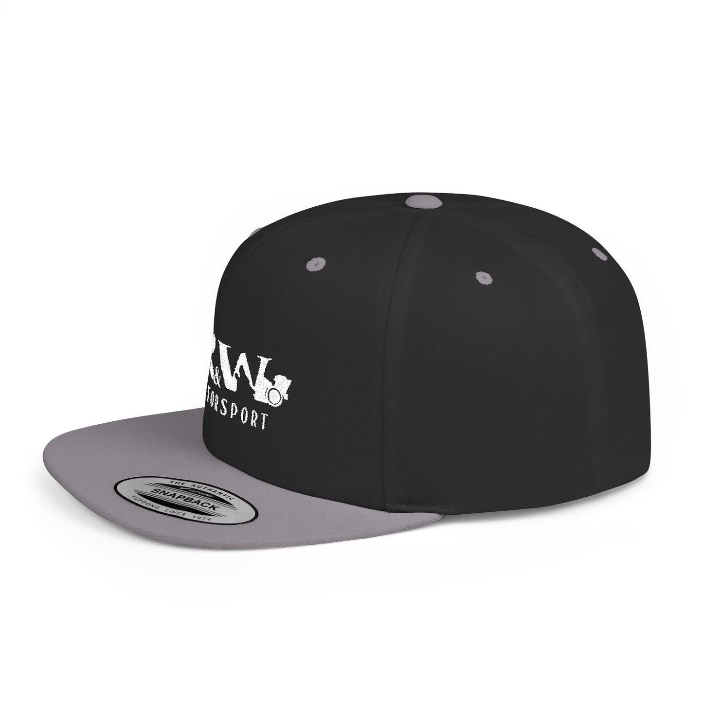 R&W Motorsport Distressed Logo Snapback Hat