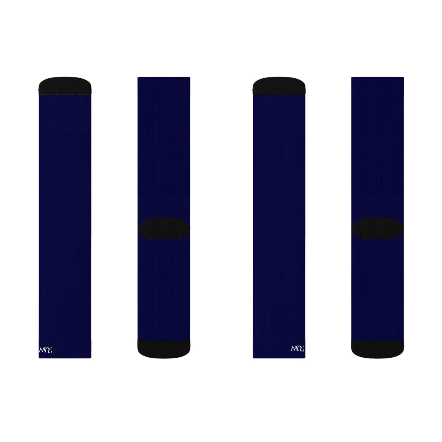 R&W Athletics Small Logo Socks - Noble Navy