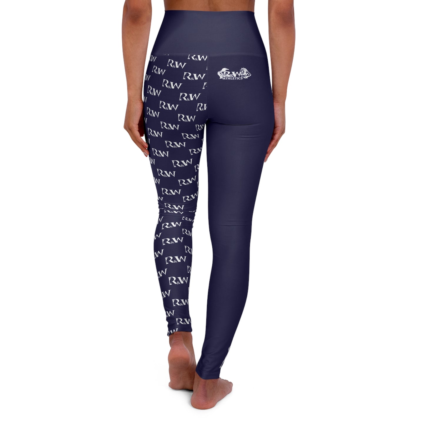 R&W Women's High-Waisted Yoga Leggings — Noble Navy
