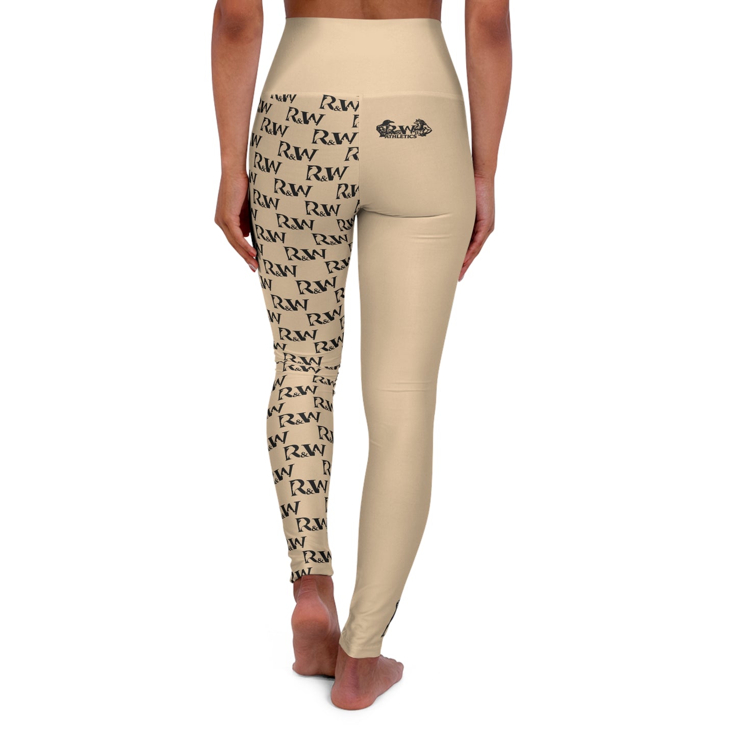 R&W Women's High-Waisted Yoga Leggings — Dakar Dunes