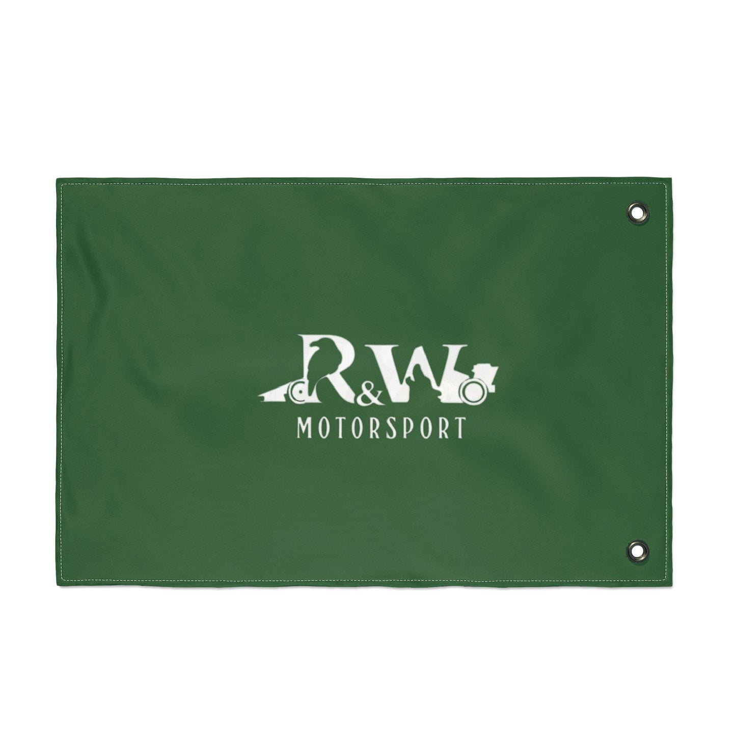 R&W Motorsport Team Flag (Verde Valiosa)