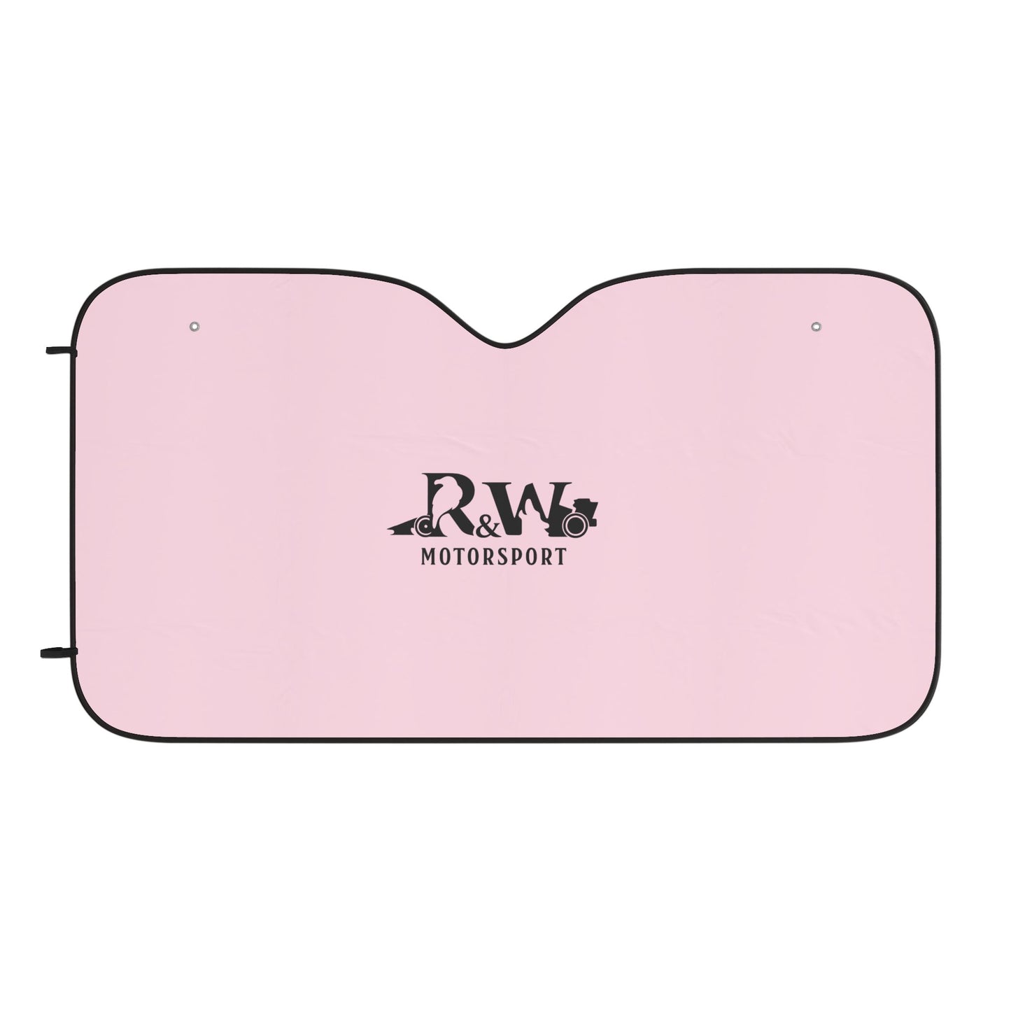 R&W Motorsport Car Sun Shade — Pink
