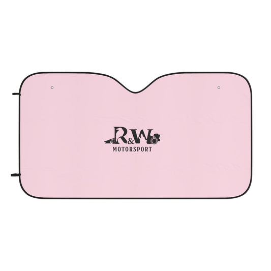 R&W Motorsport Car Sun Shade — Pink