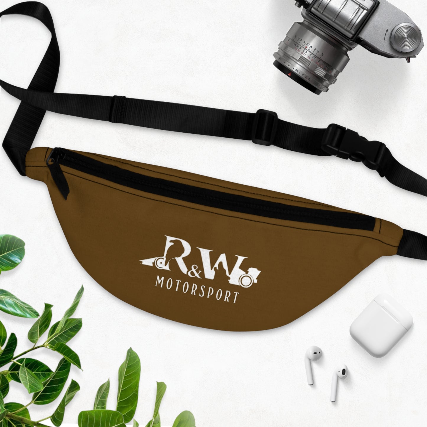 R&W Motorsport Fanny Pack — "Maduro Marrón"